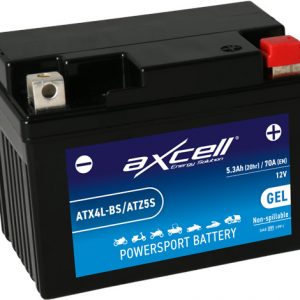 Batería Moto 12V 5AH Axcell GEL ATX4L-BSATZ5S