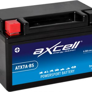 Batería Moto 12V 6AH Axcell GEL ATX7A-BS AGM