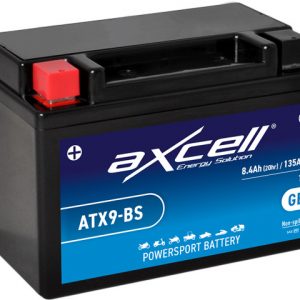 Batería Moto 12V 8AH Axcell GEL ATX9-BS AGM