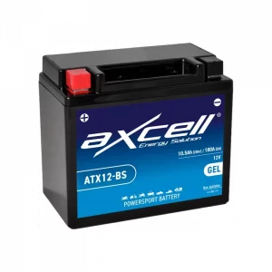 Batería Moto 12V Axcell GEL ATX12-BS AGM YTX12BS