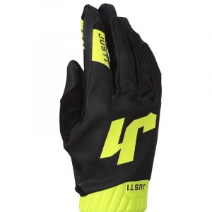 GUANTES DE MX JUST1 J-FLEX 2.0 BLACK YELLOW FLUO