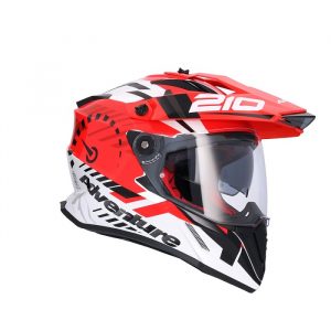 CASCO TRAIL AXOR X-CROSS D/V SPEEDOMETER ROJO