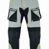 Pantalón moto hombre, all season, invierno y verano, color gris, negro, azul, rojo, flúor. Impermeable, protecciones homologadas. Pantalón moto Kangroute Oceano en Full Gas Motor. Mejorada del Campo. Madrid