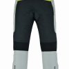 Pantalón moto hombre, cuatro estacione, invierno y verano, color gris, negro, azul, rojo, flúor. Impermeable, protecciones homologadas. Pantalón moto Kangroute Oceano en Full Gas Motor. Mejorada del Campo. Madrid
