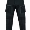Pantalón moto hombre, cuatro estacione, invierno y verano, color gris, negro, azul y rojo. Impermeable, protecciones homologadas. Full Gas Motor. Mejorada del Campo. Madrid