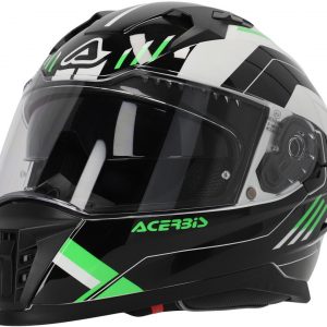 CASCO INTEGRAL ACERBIS X-WAY GRAPHIC NEGRO VERDE