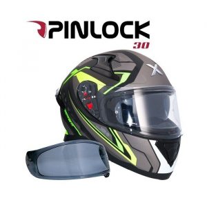 CASCO INTEGRAL AXOR APEX ROADTRIP NEGRO AMARILLO