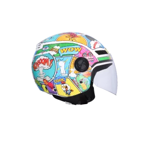 CASCO JET KIOTO CÓMIC INFANTIL