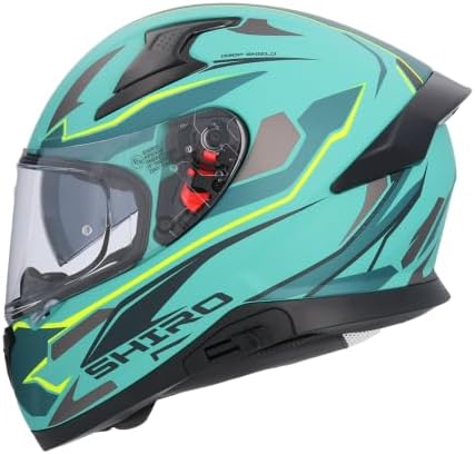 Casco Integral Shiro Katana Sharp Verde Mate Homologado 22.06 talla M y L. Full Gas Motor. Mejorada del Campo. Madrid. Descuento 5€ por recogida en tienda. Pantalla ahumada de regalo