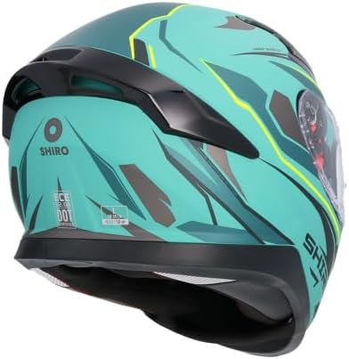 Casco Integral Shiro Katana Sharp Verde Mate Homologado 22.06 talla M y L. Full Gas Motor. Mejorada del Campo. Madrid. Descuento 5€ por recogida en tienda. Pantalla ahumada de regalo