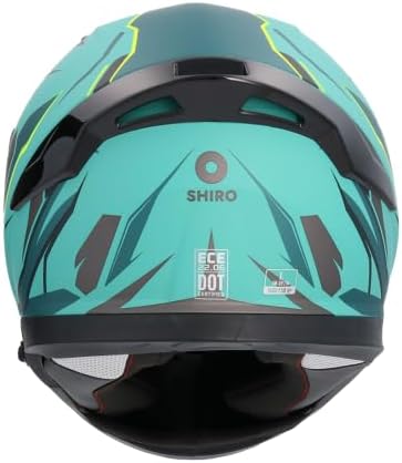 Casco Integral Shiro Katana Sharp Verde Mate Homologado 22.06 talla M y L. Full Gas Motor. Mejorada del Campo. Madrid. Descuento 5€ por recogida en tienda. Pantalla ahumada de regalo