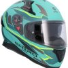 Casco Integral Shiro Katana Sharp Verde Mate Homologado 22.06 talla M y L. Full Gas Motor. Mejorada del Campo. Madrid. Descuento 5€ por recogida en tienda. Pantalla ahumada de regalo