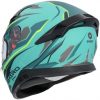 Casco Integral Shiro Katana Sharp Verde Mate Homologado 22.06 talla M y L. Full Gas Motor. Mejorada del Campo. Madrid. Descuento 5€ por recogida en tienda. Pantalla ahumada de regalo