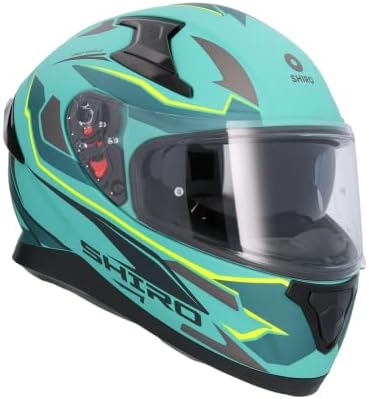 Casco Integral Shiro Katana Sharp Verde Mate Homologado 22.06 talla M y L. Full Gas Motor. Mejorada del Campo. Madrid. Descuento 5€ por recogida en tienda. Pantalla ahumada de regalo