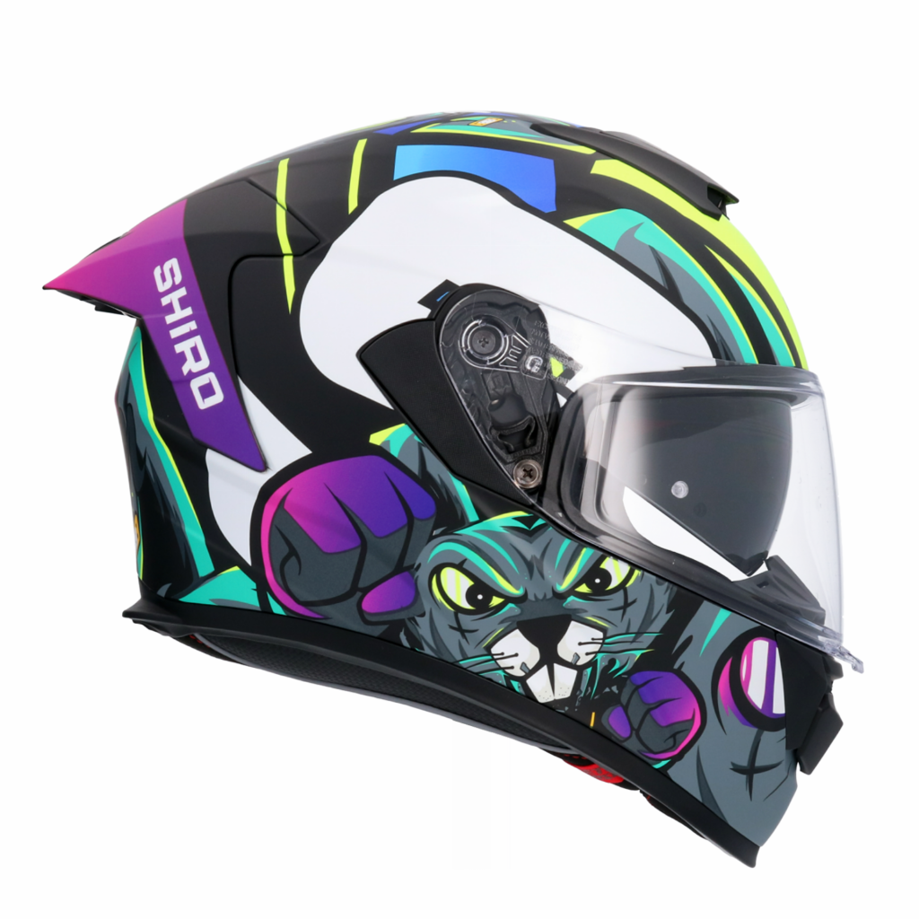 ロクロ CASCO INTEGRAL SHIRO RAPTOR CRAZY RABBIT - Full Gas Motor