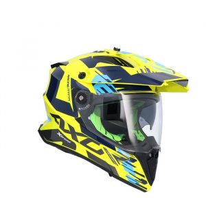 CASCO AXOR X-CROSS ADVENTURE D/V X1 AMARILLO FLUOR