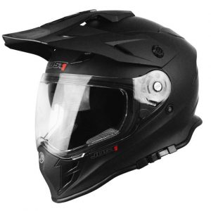 CASCO TRAIL JUST1 J34 PRO SOLID MATT BLACK