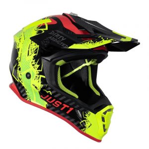 JUST1 J38 MASK AMARILLO NEGRO