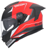 Casco integral hombre y mujer Shiro Raptor Ultimate negro y rojo acabado mate. Casco Full Face con gafa solar interior y homologación 22.06 en Full Gas Motor. Mejorada del Campo. Madrid
