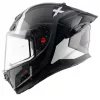Casco moto integral Axor Saber Spark original para hombre y mujer con pinlock, color gris y blanco perla, alerón trasero. Envío gratis en España. Casco Axor al mejor precio en Full Gas Motor. Mejorada del Campo. Madrid