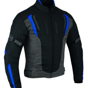CHAQUETA DERBI AZUL GRIS