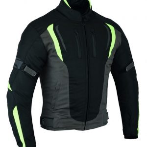 CHAQUETA DERBI FLÚOR GRIS