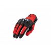 Guantes Verano Acerbis Ramsey My Vented CE Red. Color rojo. Hombre y mujer. Protecciones ABS Carbon Look en los nudillos. Doble refuerzo en la palma para mayor resistencia a la abrasión. Refuerzos acolchados en los dedos. Full Gas Motor. Mejorada del Campo. Madrid