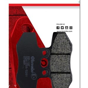 Pastillas de freno moto Brembo genuinas 07089