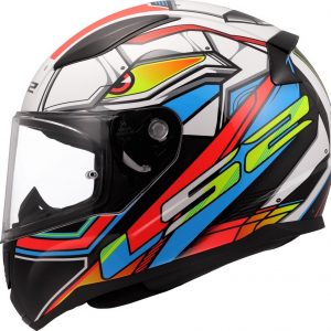 CASCO INTEGRAL LS2 FF353 RAPID II XDRON WHITE NEON ORANGE