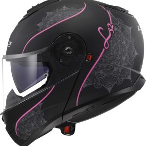 CASCO MODULAR LS2 FF908 STROBE II LUX M.BLACK PINK