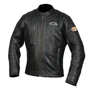 CHAQUETA DE CUERO HOMBRE HECTOR NEGRA