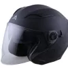 Casco moto Jet con gafa solar barato para scooter, ciclomotor, patinete, ciudad, urbano. Colir negro mate para hombre o mujer. Full Gas Motor Mejorada del Campo Madrid. Venta online consultar antes de venir a la tienda