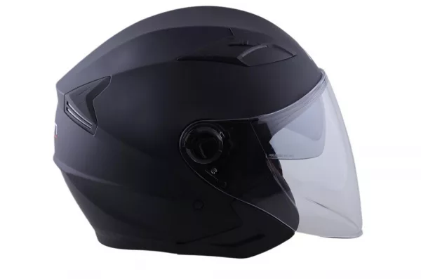 Casco moto Jet con gafa solar barato para scooter, ciclomotor, patinete, ciudad, urbano. Colir negro mate para hombre o mujer. Full Gas Motor Mejorada del Campo Madrid. Venta online consultar antes de venir a la tienda