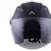 Casco moto Jet con gafa solar barato para scooter, ciclomotor, patinete, ciudad, urbano. Colir negro mate para hombre o mujer. Full Gas Motor Mejorada del Campo Madrid. Venta online consultar antes de venir a la tienda