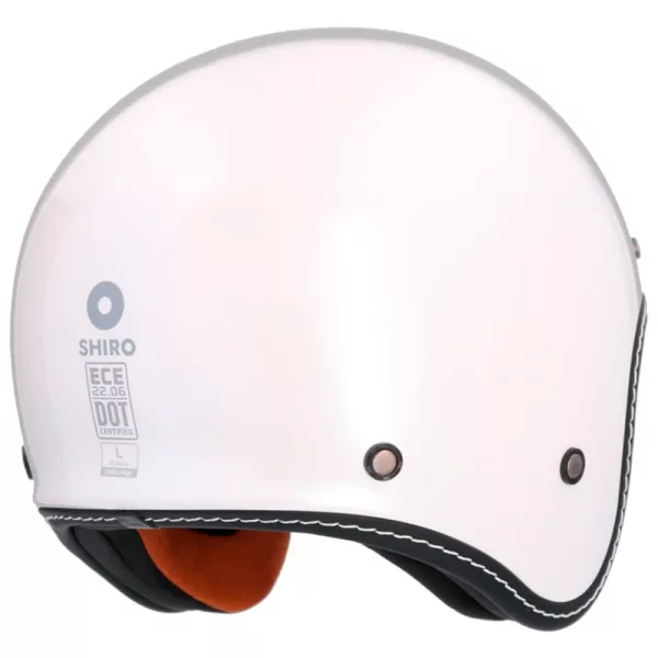 Casco jet Axor (Shiro) Dallas. Estilo retro sin pantalla y con gafa solar. Homologación ECE 22.06 para hombre y mujer. Oferta en Full Gas Motor. Mejorada del Campo. Madrid
