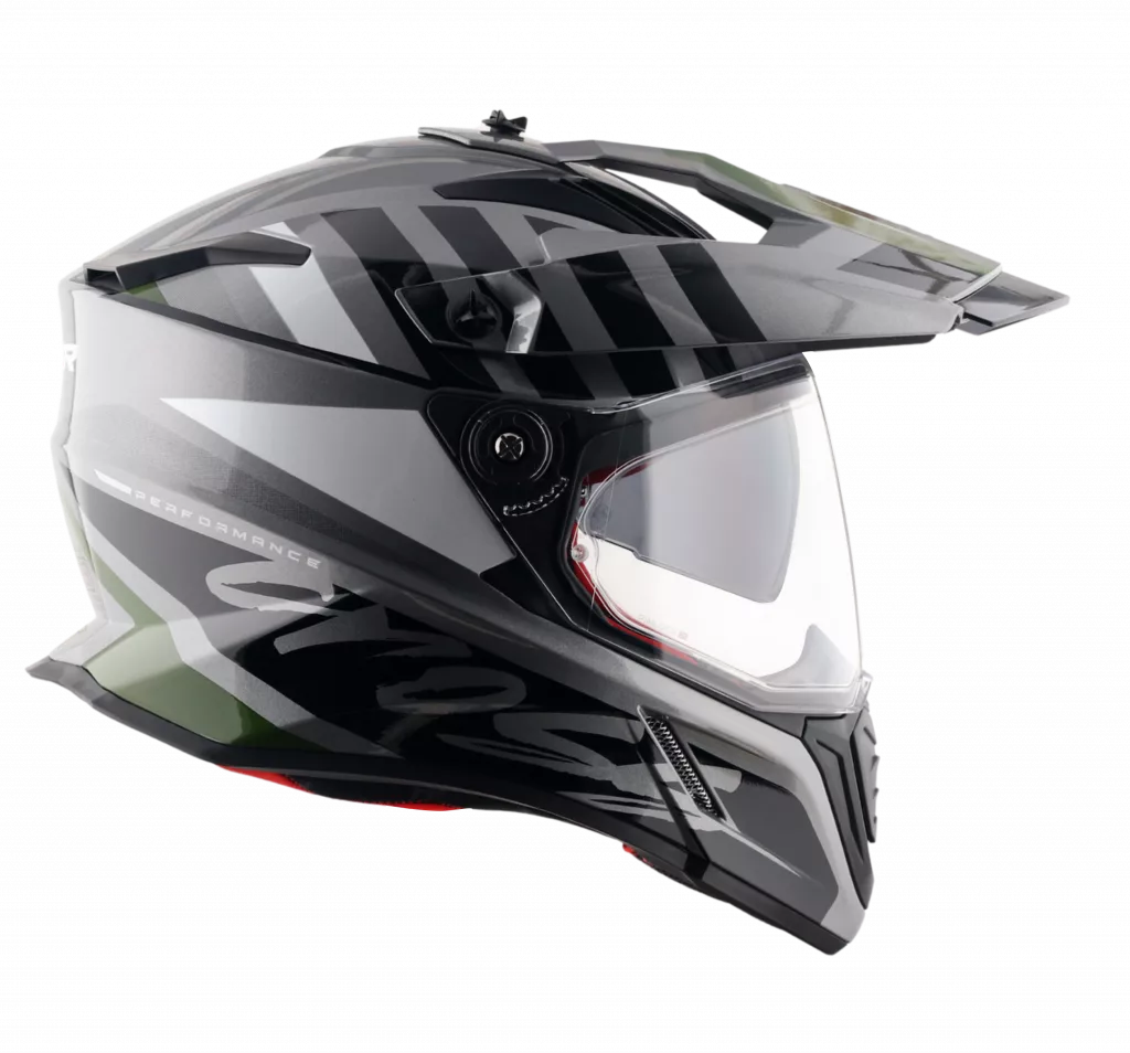 CASCO MOTOCROSS AXOR X-CROSS ORBIT GRIS