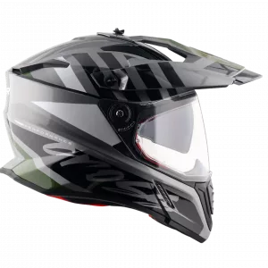 CASCO MOTOCROSS AXOR X-CROSS ORBIT GRIS