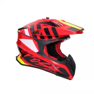 CASCO MOTOCROSS AXOR X-CROSS ORBIT ROJO