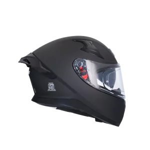 CASCO INTEGRAL APEX SOLID NEGRO MATE