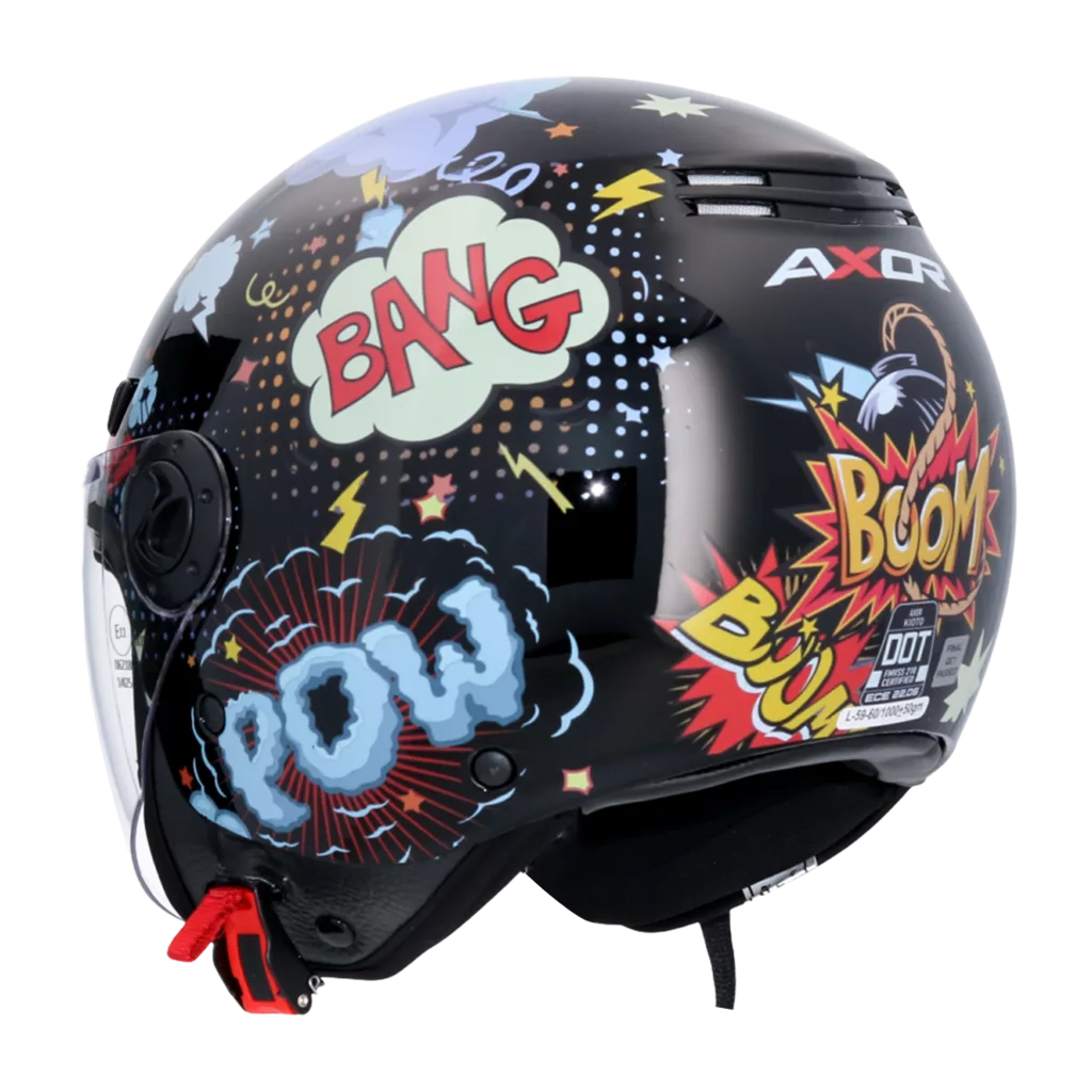 CASCO JET AXOR KIOTO BOOM NEGRO