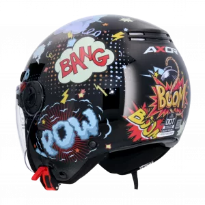 CASCO JET AXOR KIOTO BOOM NEGRO
