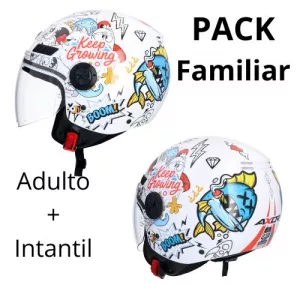 CASCO JET AXOR KIOTO DRAGON PACK FAMILY