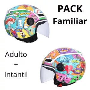 CASCO JET AXOR KIOTO COMIC PACK FAMILY