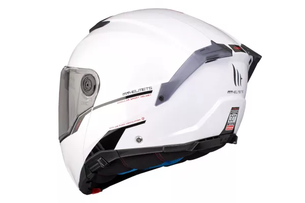 CASCO MODULAR ATOM 2 SV SOLID BLANCO BRILLO - Imagen 8
