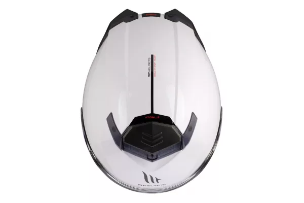 CASCO MODULAR ATOM 2 SV SOLID BLANCO BRILLO - Imagen 9