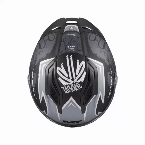 Casco infantil MT Helmets Stinger 2 Negro mate No Limits Pinlock Ready