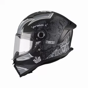 Casco infantil MT Helmets Stinger 2 Negro mate No Limits