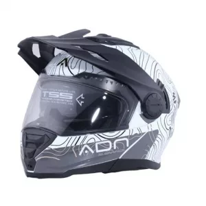 CASCO TRAIL DUALE DAKAR ATACAMA CHALK