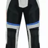 Pantalón de moto de verano Kangroute Hefesto azul rojo gris
