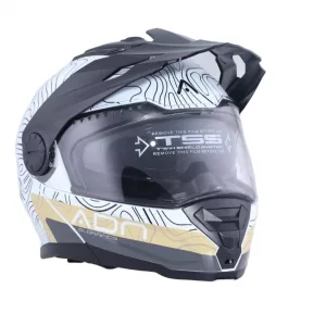 CASCO TRAIL DUALE DAKAR ATACAMA CHALK